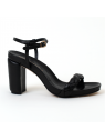 sandales à talons 18283 noir Pedro Miralles