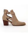 bottines d'été glove beige Emilie Karston
