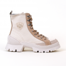 bottines d'été cortex blanc cassé Philippe Morvan