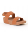 sandales & nu-pieds lulu sandale light tan Fitflop