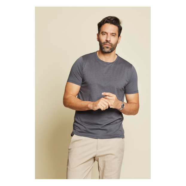 prêt-à-porter homme t shirt niven antracite spontini