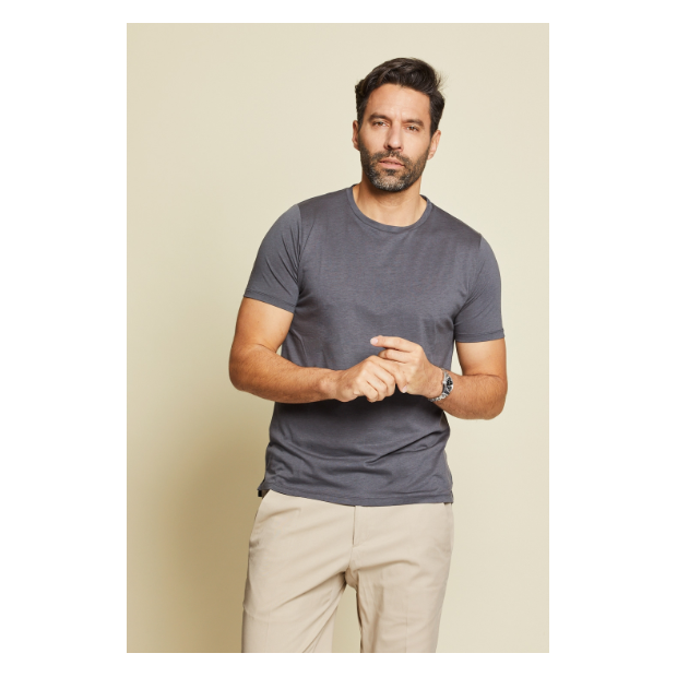 prêt-à-porter homme t shirt niven antracite spontini