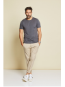 prêt-à-porter homme t shirt niven antracite spontini