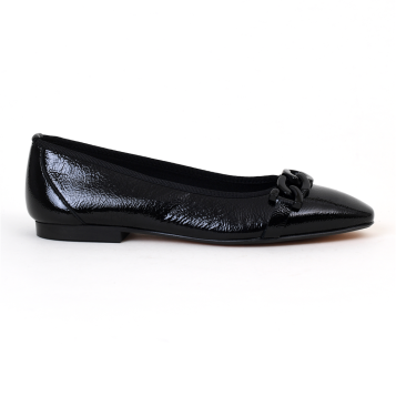 ballerines & babies seduite vernis noir JB Martin