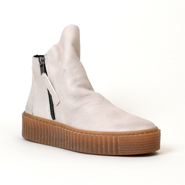 Bottines 411 blanc follia dolce