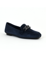 Mocassin holding bleu nuit reqins