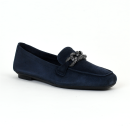 Mocassin holding bleu nuit reqins