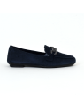 Mocassin holding bleu nuit reqins