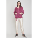 vestes et manteaux ample kimono lie de vin maevy