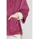 vestes et manteaux ample kimono lie de vin maevy
