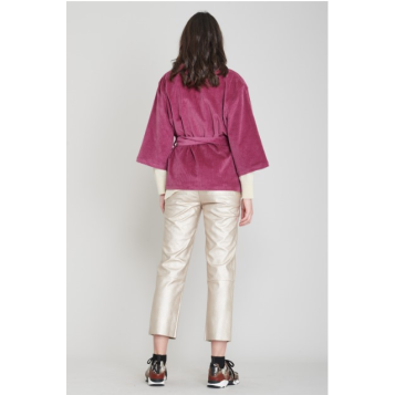 vestes et manteaux ample kimono lie de vin maevy