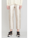 pantalons et jeans pantalon vegan champagne maevy