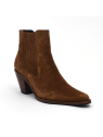 bottines à talons jane 7 chelsea boot siena camel free lance