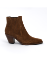 bottines à talons jane 7 chelsea boot siena camel free lance
