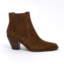 bottines à talons jane 7 chelsea boot siena camel free lance
