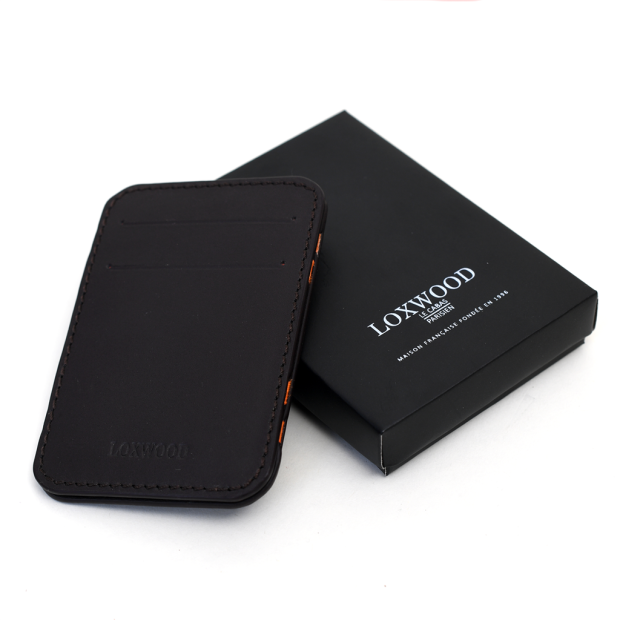 porte cartes kenzo porte cartes dark brown Loxwood