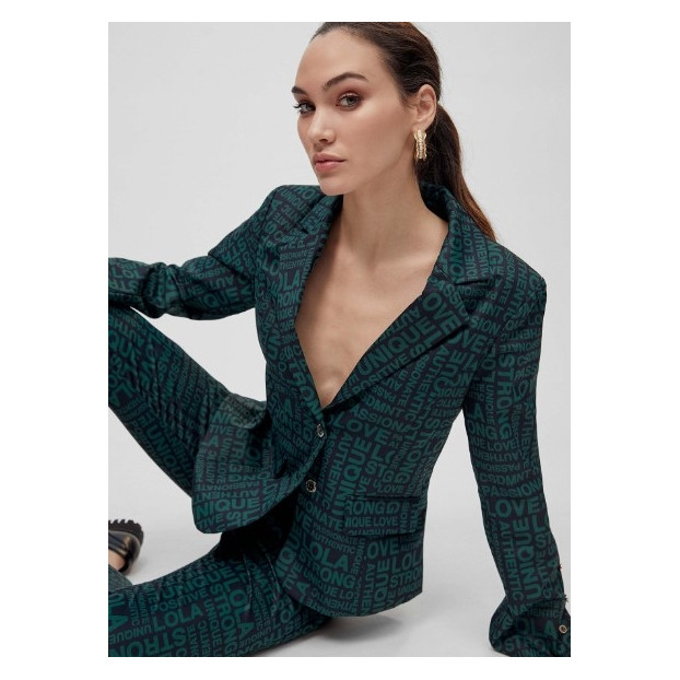 vestes et manteaux 12363003 veste multi vert lola casademunt