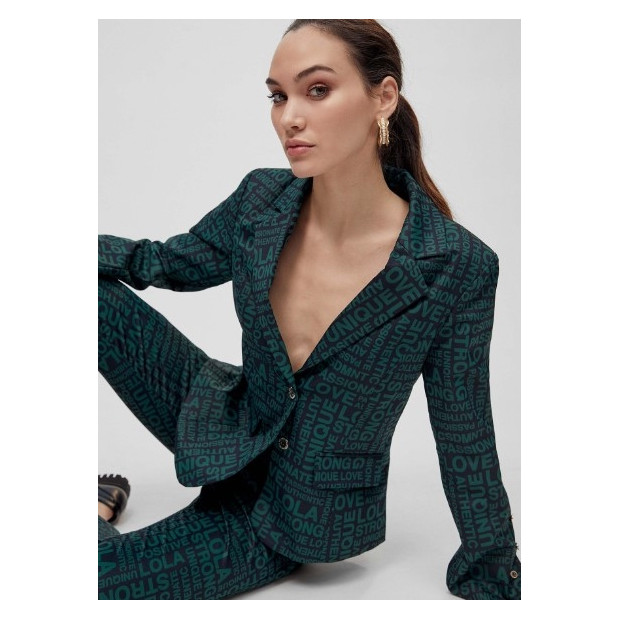 vestes et manteaux 12363003 veste multi vert lola casademunt