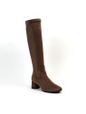 bottes à talons 34328 taupe Pedro Miralles
