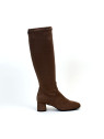 bottes à talons 34328 taupe Pedro Miralles