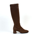 bottes à talons 34328 taupe Pedro Miralles