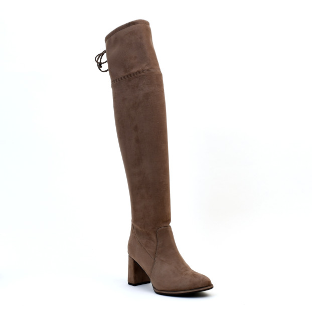 bottes à talons 24677 taupe Pedro Miralles