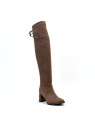 bottes à talons 24677 taupe Pedro Miralles