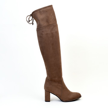 bottes à talons 24677 taupe Pedro Miralles