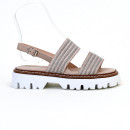 sandales & nu-pieds 8241 argent Fru.It