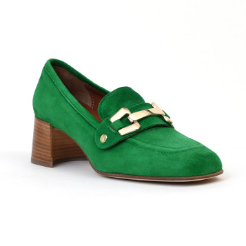 mocassins à talons dora vert spaziozero