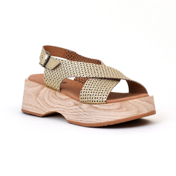 sandales & nu-pieds cenzo platine Mkd