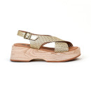 sandales & nu-pieds cenzo platine Mkd