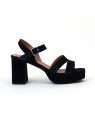 sandales à talons juliette bleu marine free lance