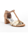 sandales à talons 6554my beige Myma