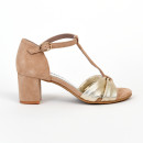 sandales à talons 6554my beige Myma