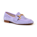 Mocassin jana lilas Rosemétal