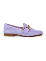 Mocassin jana lilas Rosemétal