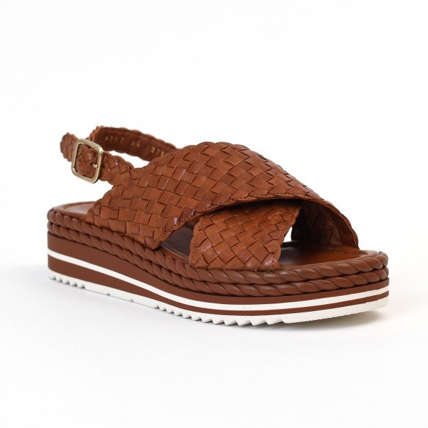 sandales & nu-pieds 9797 toffee Pons Quintana