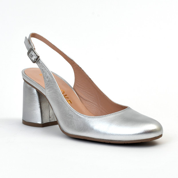 escarpins bride arrière deg3190 argent Gadea