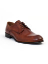 chaussures à lacets christian cognac Christian Pellet