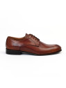 chaussures à lacets christian cognac Christian Pellet