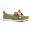 Baskets stone one w brodé vert foret Armistice