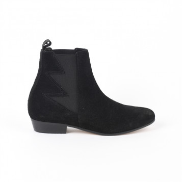 Bottines peckham boots noir schmoove femme