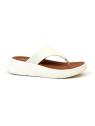 sandales & nu-pieds f-mode/toe post sandals blanc Fitflop