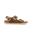 sandales & nu-pieds milano big buckle cognac Birkenstock