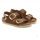 sandales & nu-pieds milano big buckle cognac Birkenstock