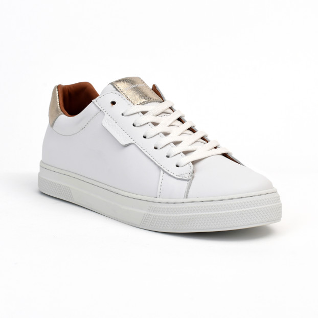 Baskets spark clay w blanc/champagne Schmoove Femme