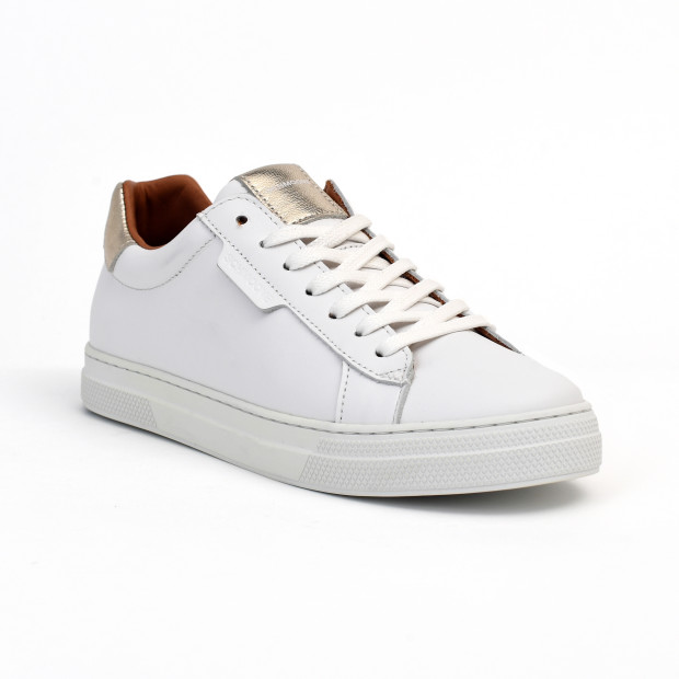 Baskets spark clay w blanc/champagne Schmoove Femme