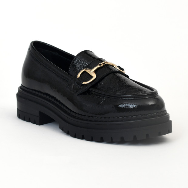Mocassin i205105d vernis noir Nero Giardini