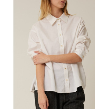 tops et chemises chemise wyoming blanc tinsels